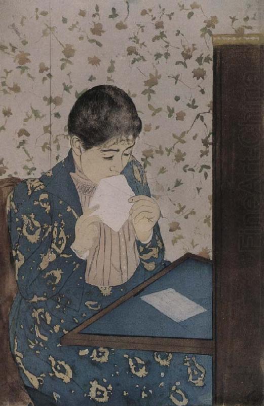 Mary Cassatt La Lettre china oil painting image